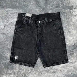 Celana Pendek Keren Snow Wash Distro Pria Jeans Katun Denim Nyaman