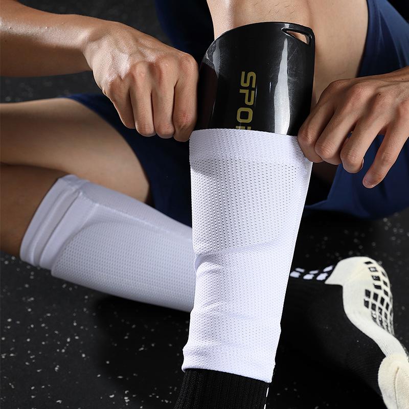 (2pcs)(Size L) Comfortable Connect Sock for Shin Pad Shin Guard ...