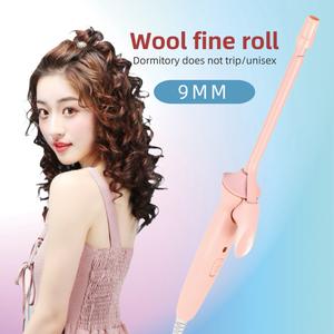 Curling Iron 30s Fast Heating Small Portable 9MM Hair Curler Wool Rolls Curly Hair Styling Appliances