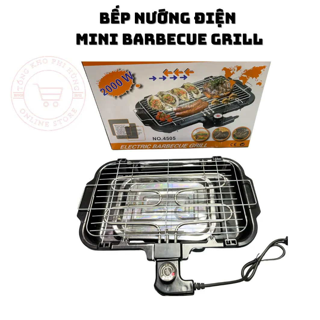 Bếp nướng điện mini công suất 2000W