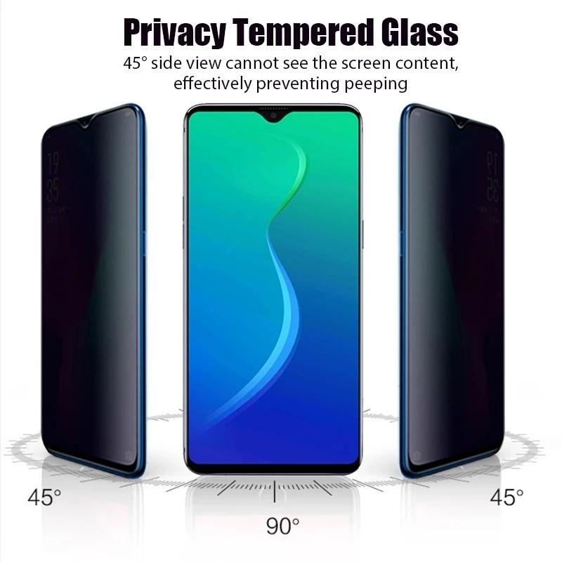 Product Introduction of Tecno Spark 30 2024 2in1 Anti-spy Screen Protector For Tecno Spark 30 Pro 30C Spark30 4G 5G Privacy Tempered Glass Film Back Lens Protection 2