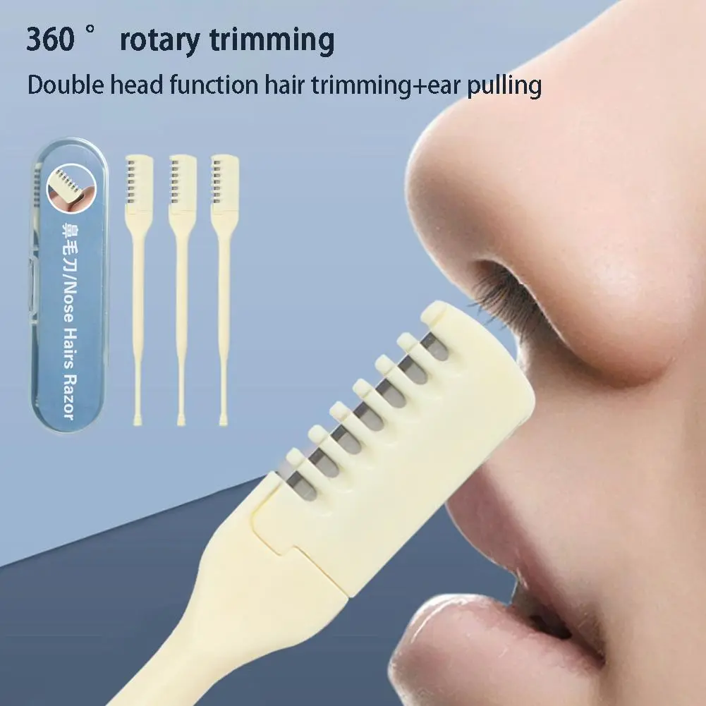 Tông Đơ Cắt Lông Mũi Và Tai Hai Đầu, Cầm Tay, Dụng Cụ Có Thể Giặt Được, Thích Hợp Để Cắt Tỉa, G7L4, Dễ Sử Dụng
