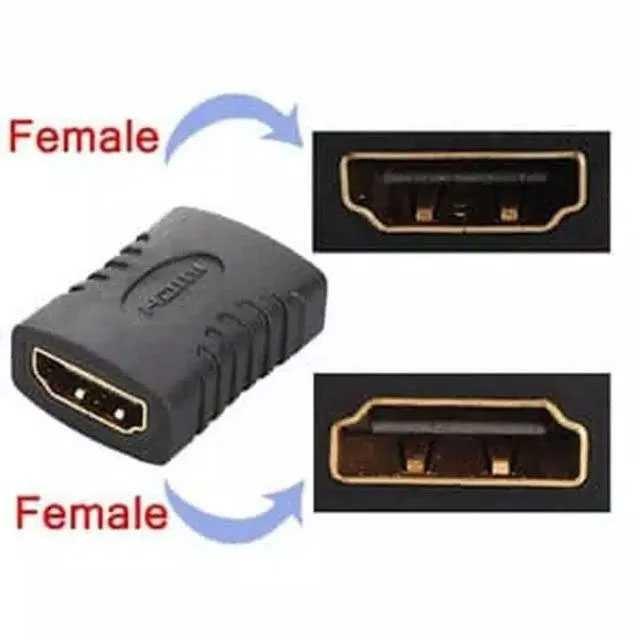 Jual Adaptor HDMI Female to Female Penyambung Konektor Sambungan Kabel ...