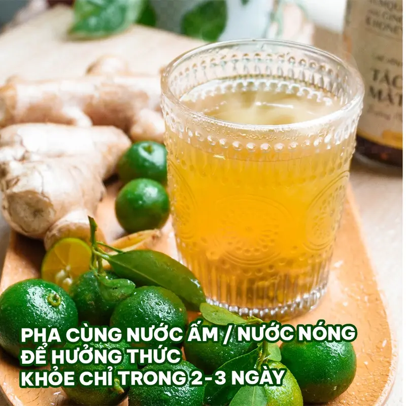 Combo 2 Hũ Tắc Gừng Mật Ong Đường Phèn Lạc Yên Foods, Kèm Quà Tặng 3