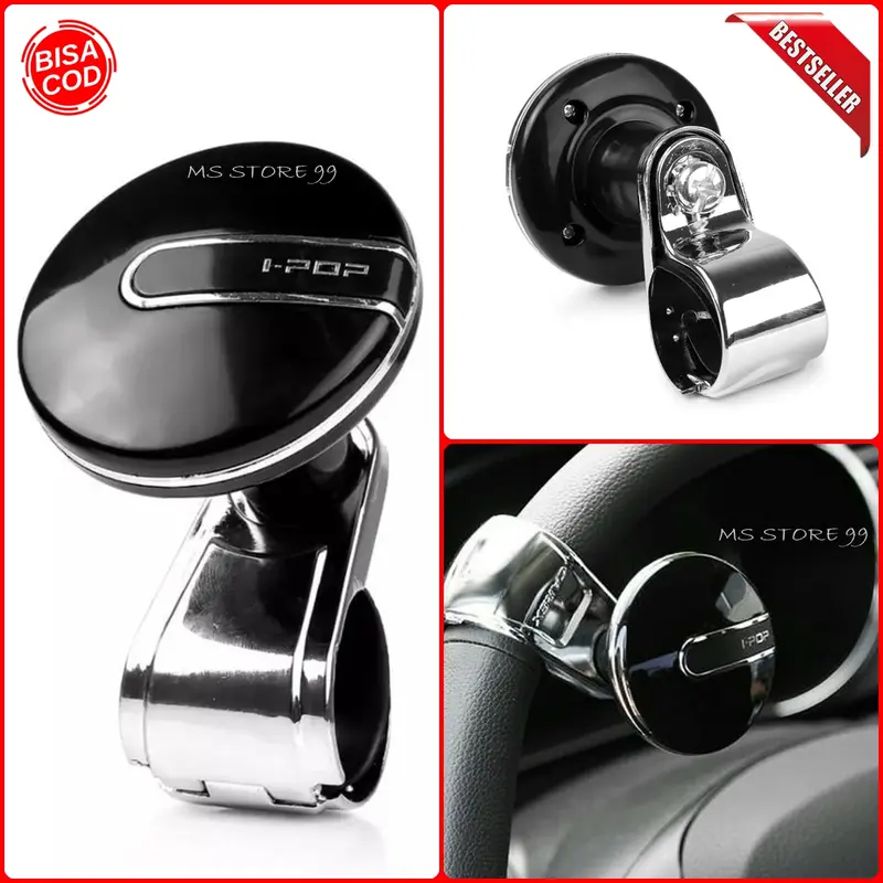 Power Handle Setir Mobil IPOP Anti Alat Bantu Putar Stir Universal MSV 0