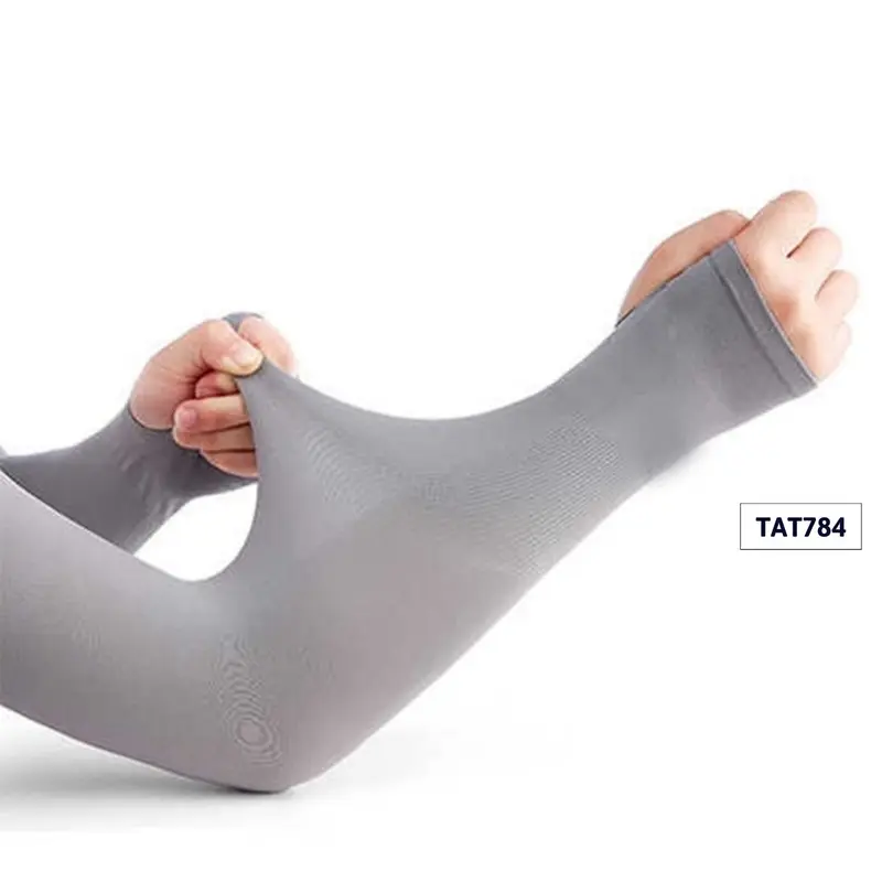 TAT784 Một đôi găng tay chống nắng Hàn Quốc xỏ ngón Let's Slim đủ màu dày dặn ngăn tia UV MiniCat 3