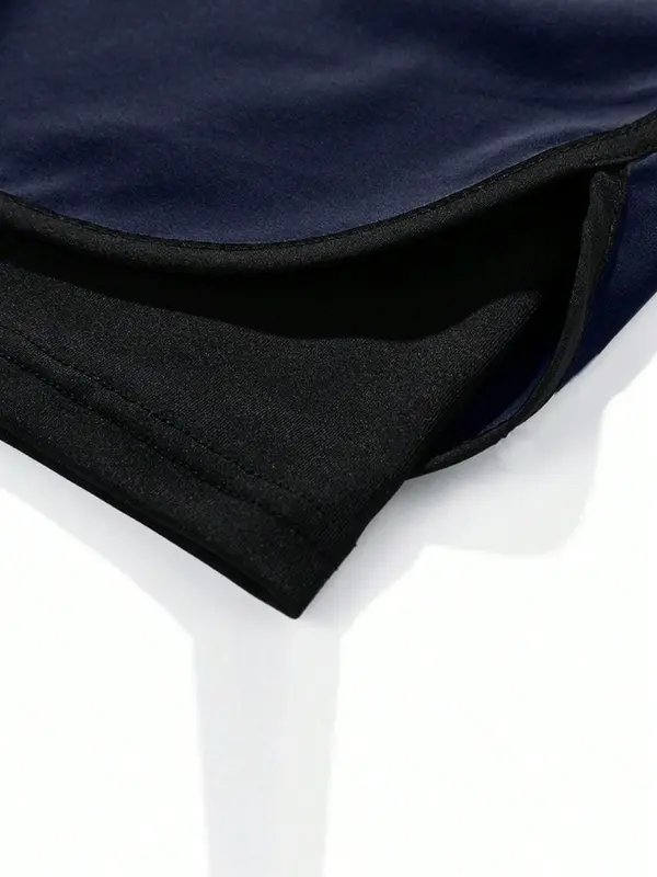Men's Solid Color Boxer Briefs Shorts, Regular Fit Casual Comfy Breathable Shorts for Summer, Men's Bottoms for Daily Wear 8