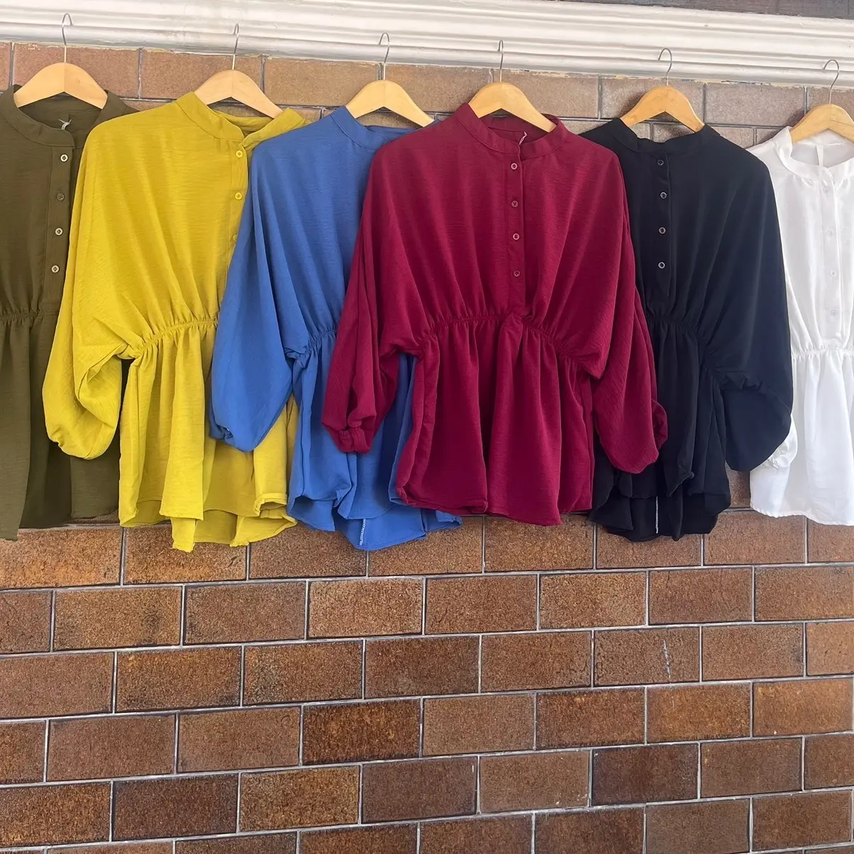 ISYANA BLOUSE RAYON CRINGKEL AIRFLOW PREMIUM Polos