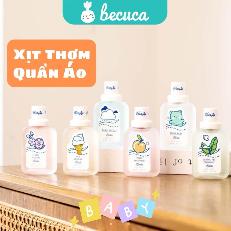 Xịt thơm tủ Quần áo Hanlu An toàn cho bé nước hoa Hanlu ,nước hoa học sinh