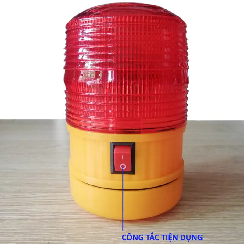 ĐÈN CẢNH BÁO GIAO THÔNG SỬ DỤNG PIN  , ĐÈN CẢNH BÁO CÔNG TRÌNH, ĐÈN CẢNH, BÁO HIỆU, ĐÈN CHỚP 1