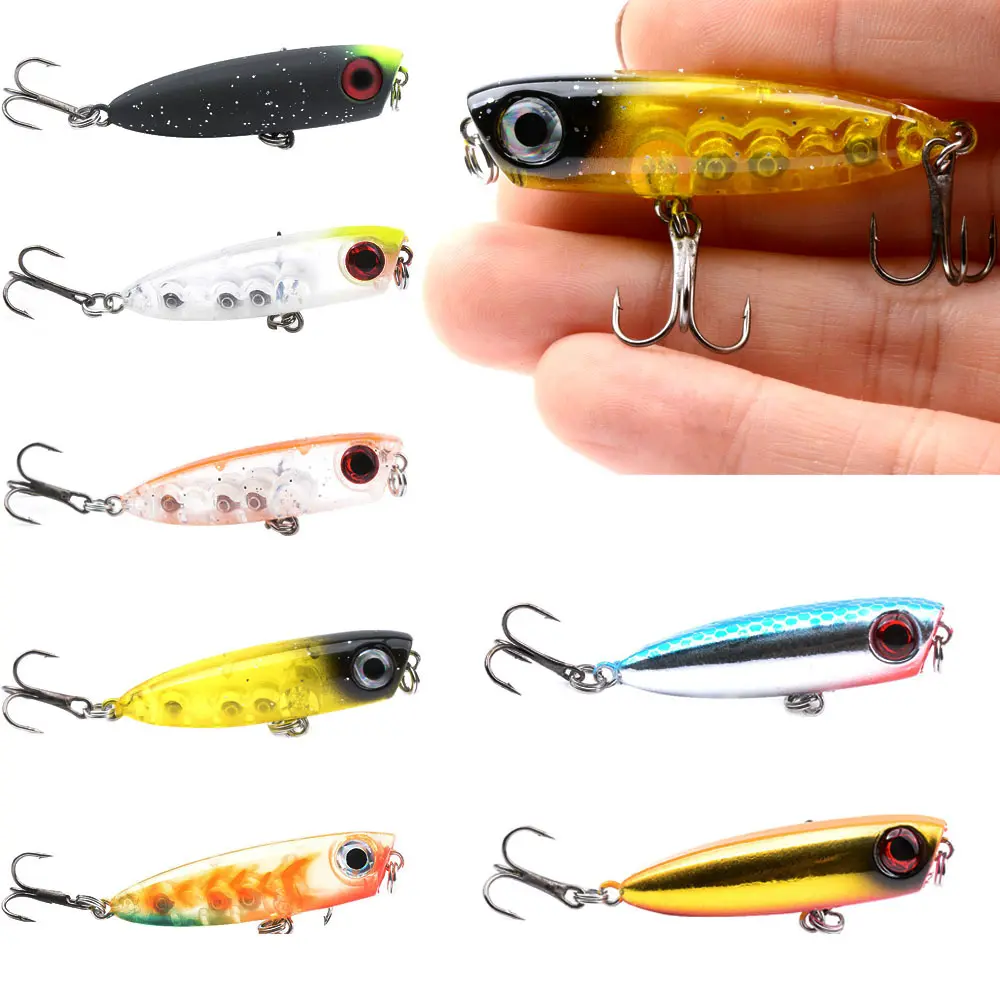 Mồi Câu Cá, Kích Thước Nhỏ (4,3cm), Trọng Lượng 3,0g, Mồi Wobbler Cá Tuế, Thiết Kế Mắt 3D, Thích Hợp Để Lặn, Mồi Nhân Tạo, Mồi Giả