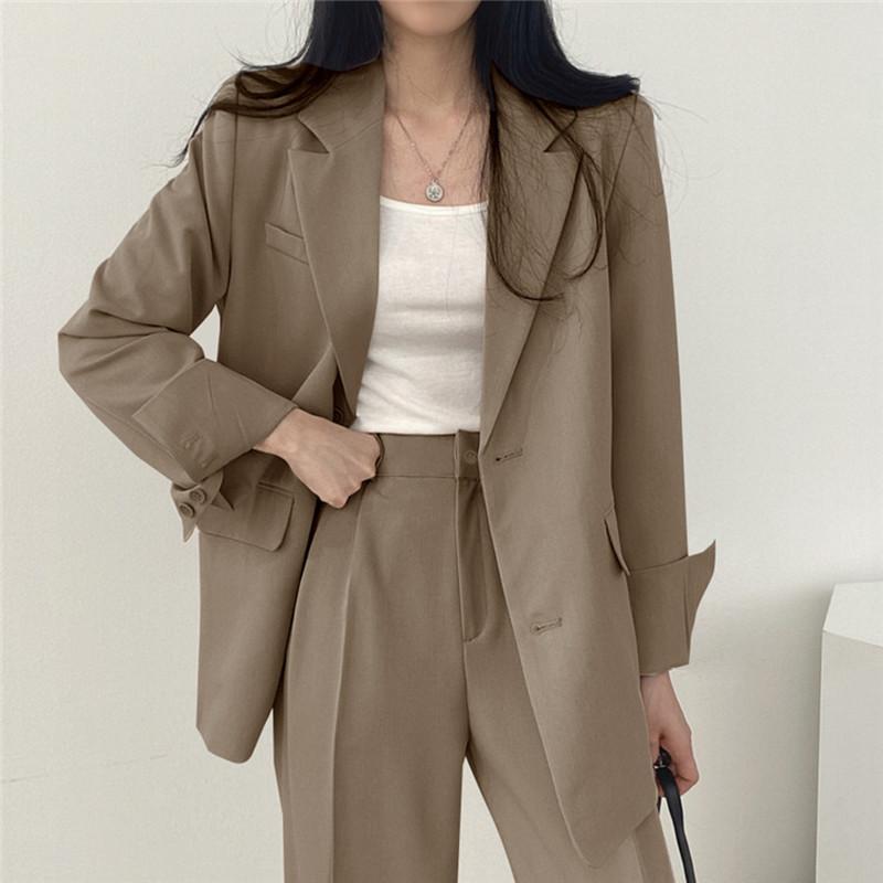 Product Introduction of Suit Jacket for Women 2024 Spring New Korean Style Coat Temperament Commute Blue Design Sense Niche Suit for Women 19