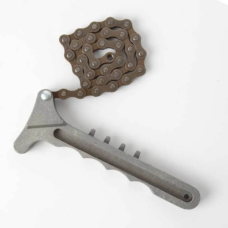 NEW Adjustable Car Engine Oil Filter Removing Tool Chain Grip Car Repair Tools Key Wrench Remover Tools