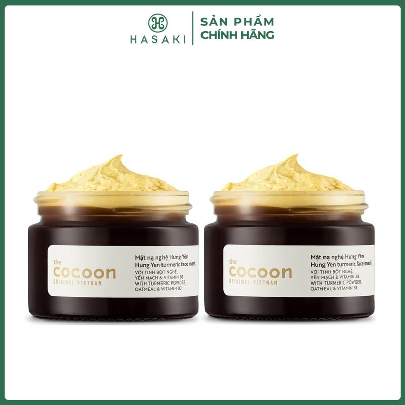 Combo Mặt Nạ Nghệ Hưng Yên Cocoon Mask Dưỡng Da 30ml | HASAKI BEAUTY