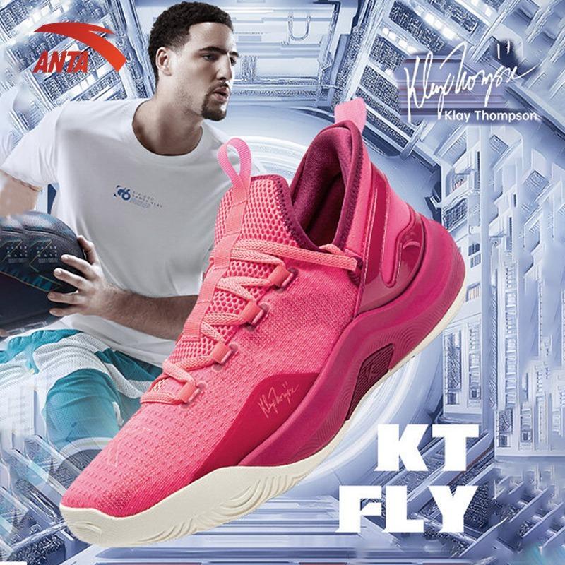   ĐỘC QUYỀN ONLINE  Giày Bóng Rổ OutDoor Nam ANTA KT FLY 1124D1601S Cao Cấp Thoáng Khí | Giày Basketball Klay Thompson Chơi Bóng Rổ Hạn Chế Lật Chân Trơn Trượt Đệm Thể Thao Chống Mài Mòn Bảo Hành Chính Hãng ANTA Sport 