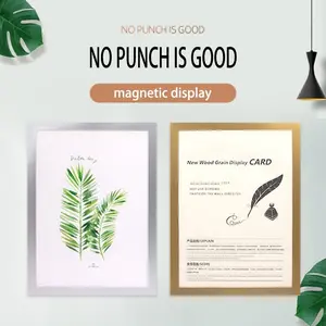 A3 A4 A5 A6 PVC Tempat Brosur Tempel / Tempat Poster Tempel Dinding Akrilik / Sign Holder / Wall Stiker / Brosur Tempel Dinding Brosur Display