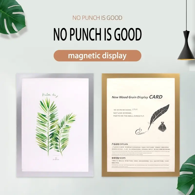 A3 A4 A5 A6 PVC Tempat Brosur Tempel / Tempat Poster Tempel Dinding Akrilik / Sign Holder / Wall Stiker / Brosur Tempel Dinding Brosur Display
