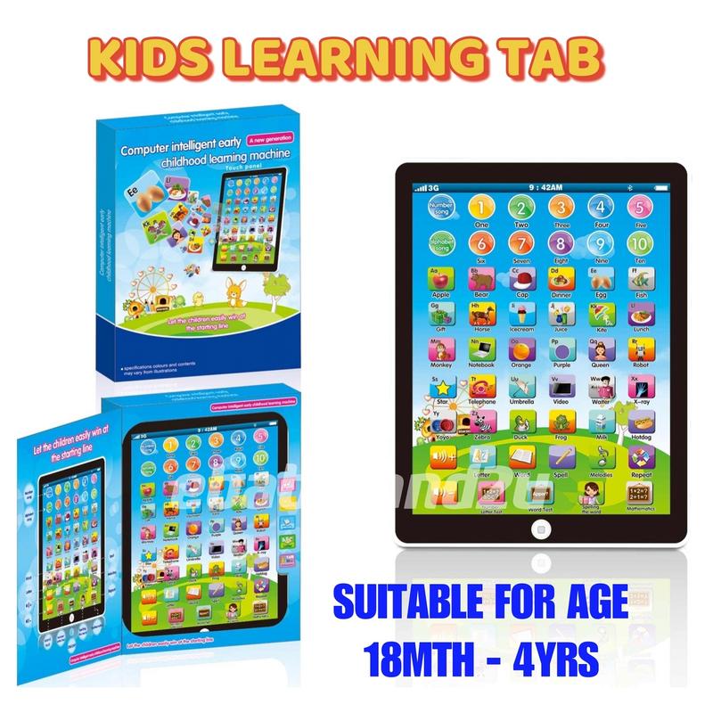 Kids Educational Big Size Learning Tab Tablet Early Learning - TikTok ...