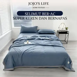 Selimut musim panas katun murni selimut tipis baru Inti selimut bisa dicuci dengan mesin uk200*230