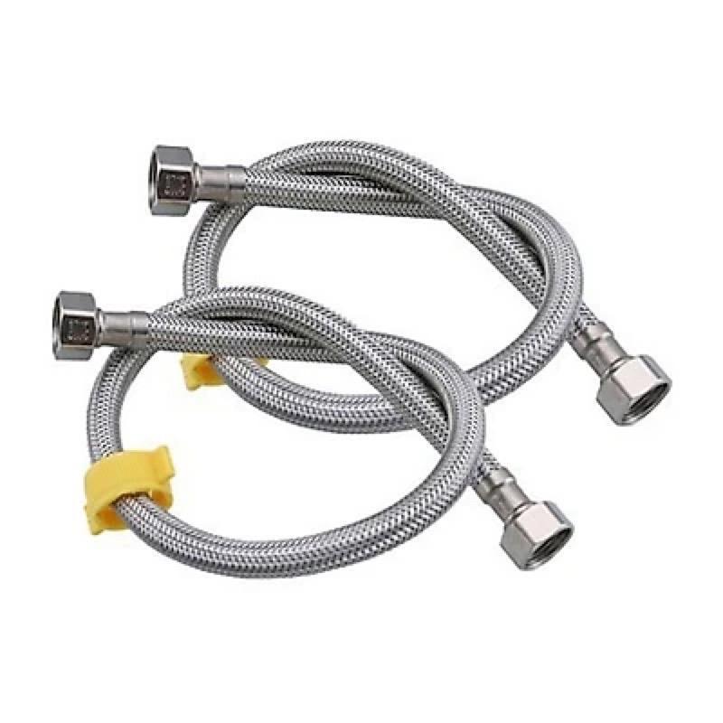  Dây Cấp Nước Nóng Lạnh Dài 40cm-60cm-80cm-100cm Chịu Áp Lực Cao Chống Cháy Đầu Ren 21 Bảo Hành 12 Tháng Phù Hợp Với Vòi Rửa Bát Lavabo Bồn Cầu 