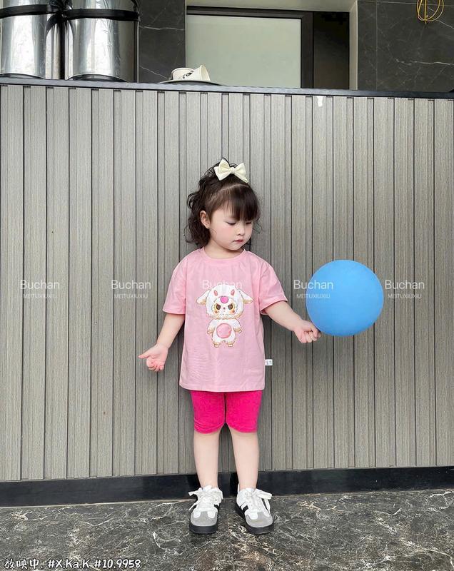 Sét Bộ Legging Dành Cho Bé Gái Size Từ 15-46kg.Chất Cotton Mềm Mịn,Giặt Máy Thoải Mái 3