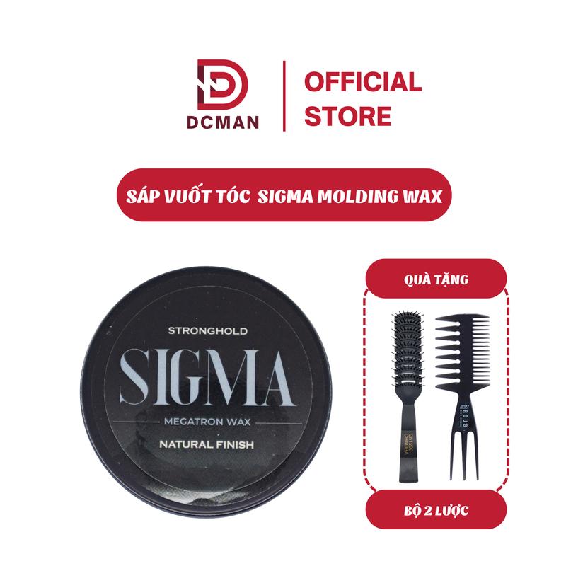 Sáp Vuốt Tóc Nam Sigma Molding Wax 56G Chính Hãng, dành cho Tóc Trung Bình, Dày và Khô