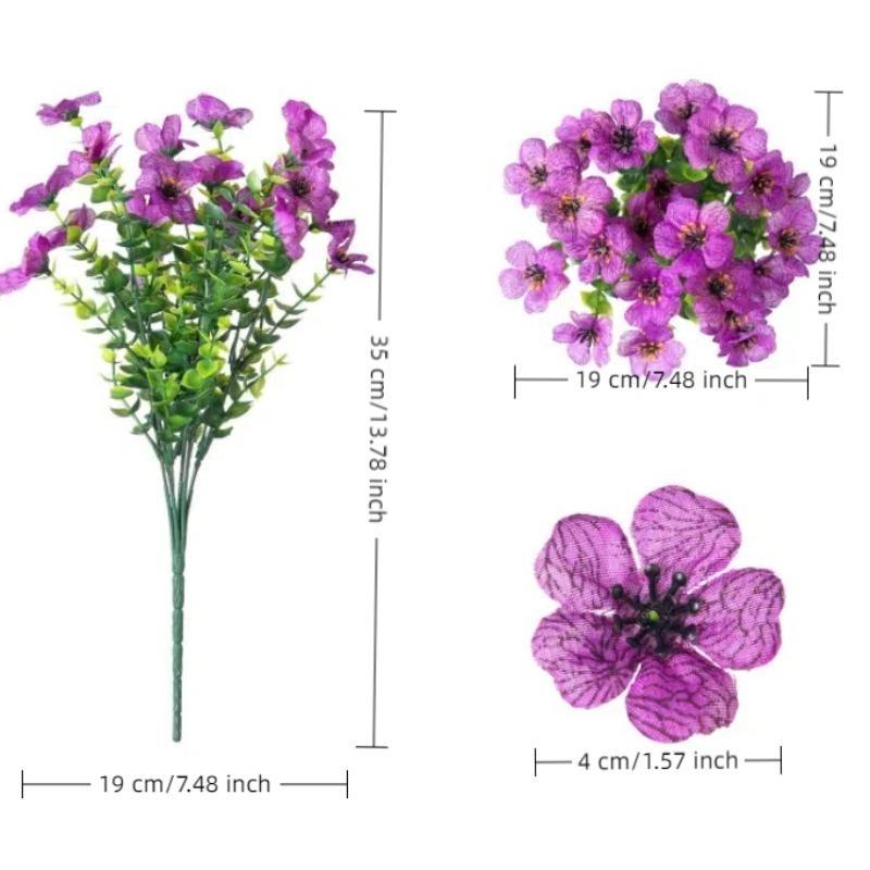 Artificial Flower Ball, 12pcs/set Faux Flower Ball, Decorative Flowers for Home Party Wedding Anniversary Festival 1