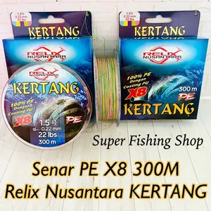 Senar PE Relix Nusantara KERTANG 300M Multicolor