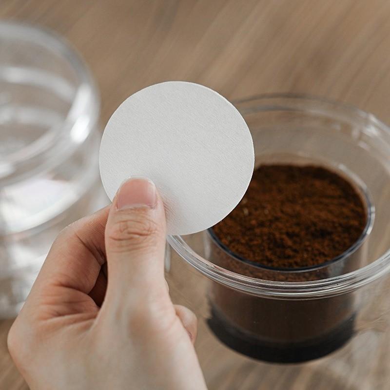 100pcs Espresso giấy Bộ lọc 51mm 53mm 58mm Puck sàn hình cho Delonghi Breville…