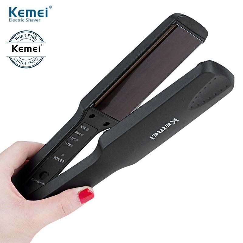 Máy Duỗi Tóc KEMEI KM-329 – Công Nghệ Tự Động và Nhiệt Độ Có Thể Điều Chỉnh Women Nữ