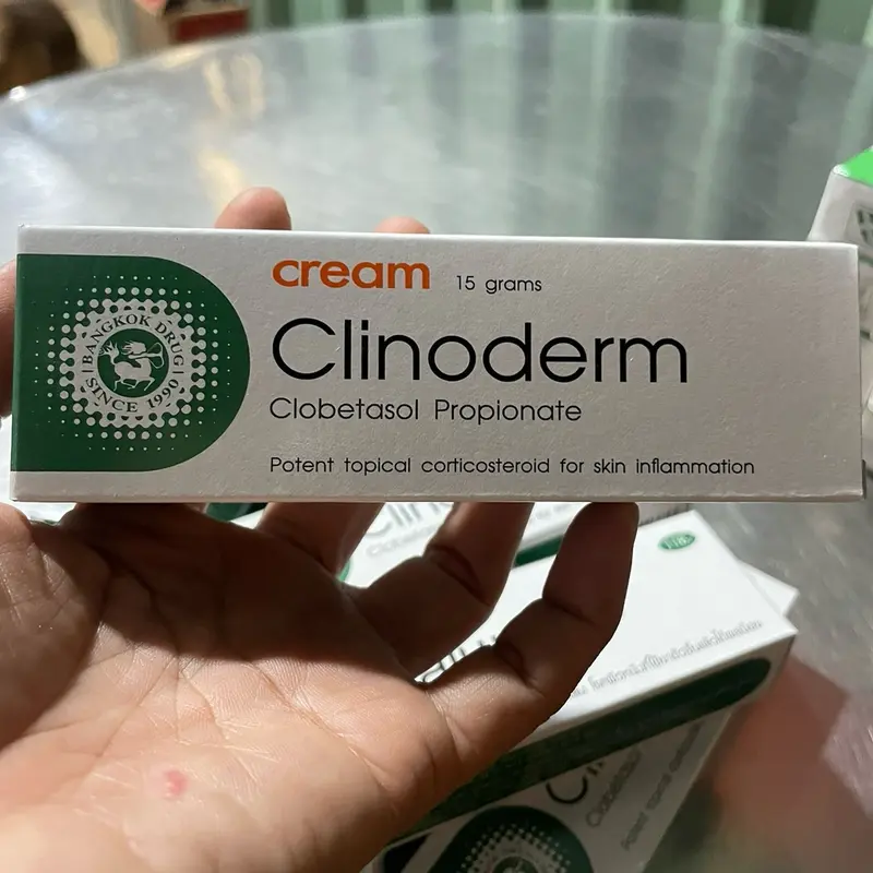 Kem Bôi Ngứa Vảy Nến Thái Lan Clinoderm Cream 15 gram 4