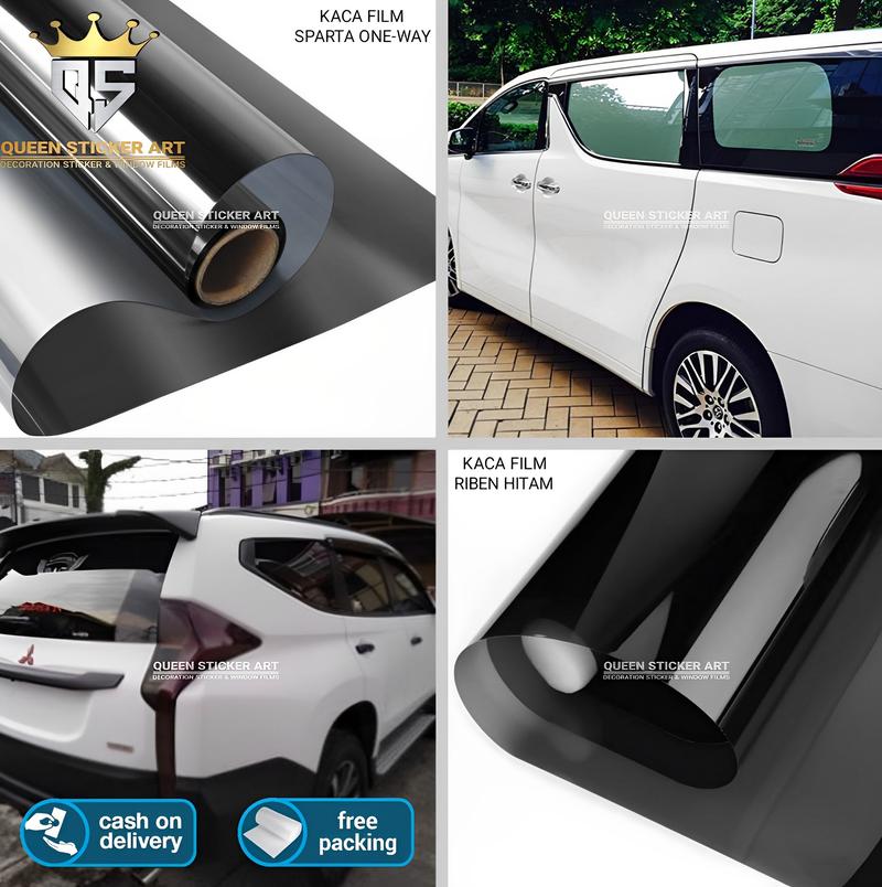 Product Introduction of KACA FILM MOBIL ONE WAY SILVER CERMIN SPARTA PREMIUM SUN PROTECTOR BISA UNTUK KACA JENDELA RUMAH 0
