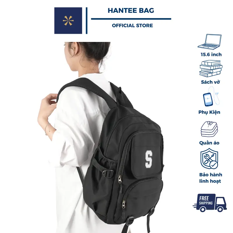 [Hantee Bag ] Balo Nữ Thời Trang Họa Tiết Đi Học, Đi Chơi, Du Lịch - Dễ Thương Là Sự Lựa Chọn Hoàn Hảo Cho Các Bạn Trẻ Năng Động  BL009 6