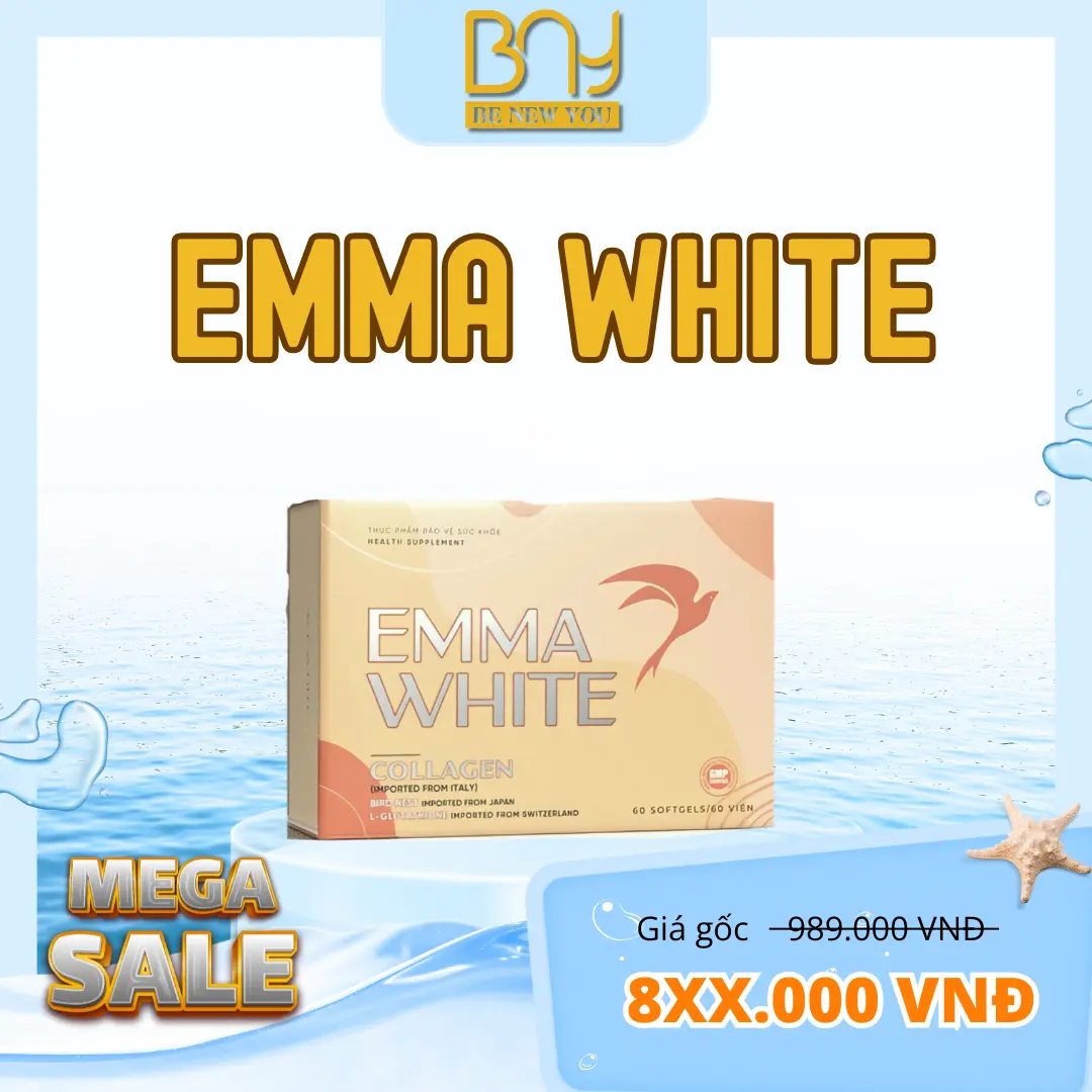 VIÊN UỐNG HỖ TRỢ SÁNG DA EMMA WHITE