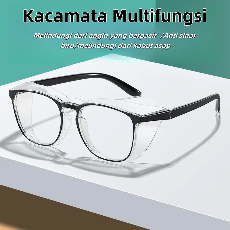 【Toko Resmi YJ】kacamata Antidebu dan angin APD cocok saat berkendara dan pemulihan operasi katarak P88 0