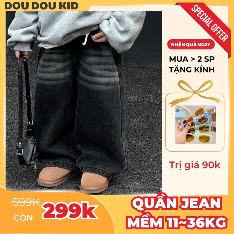 [DEAL SÀN CHO] QJ24 Quần Jean Cho Bé 12-38kg,Chất Denim Mềm Mại Chất QC Cao Cấp Chính Phẩm Trẻ Em