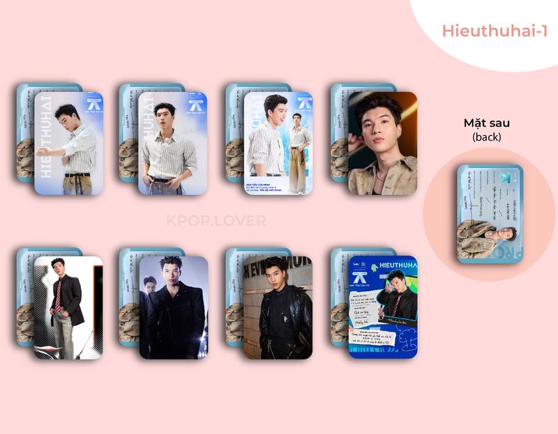 SET 8 CARD BO GÓC Anh trai say hi - Hieuthuhai, Dương Domic, Quang Hùng MasterD, Rhyder Quang Anh, JSOL, Captain, Gemini Hùng Huỳnh, Hải Đăng Doo, Wean