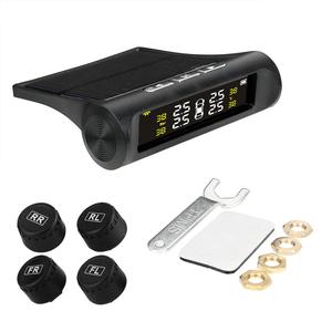 車用TPMS、ソーラー電源の車両セキュリティアラームシステム、タイヤ圧力デジタルLCDディスプレイ（アクセサリー付き）、車用タイヤ圧力監視システム