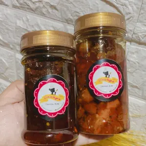 1 Paket Isi 2 (Sambal Baby Cumi + Sambal Mandai)