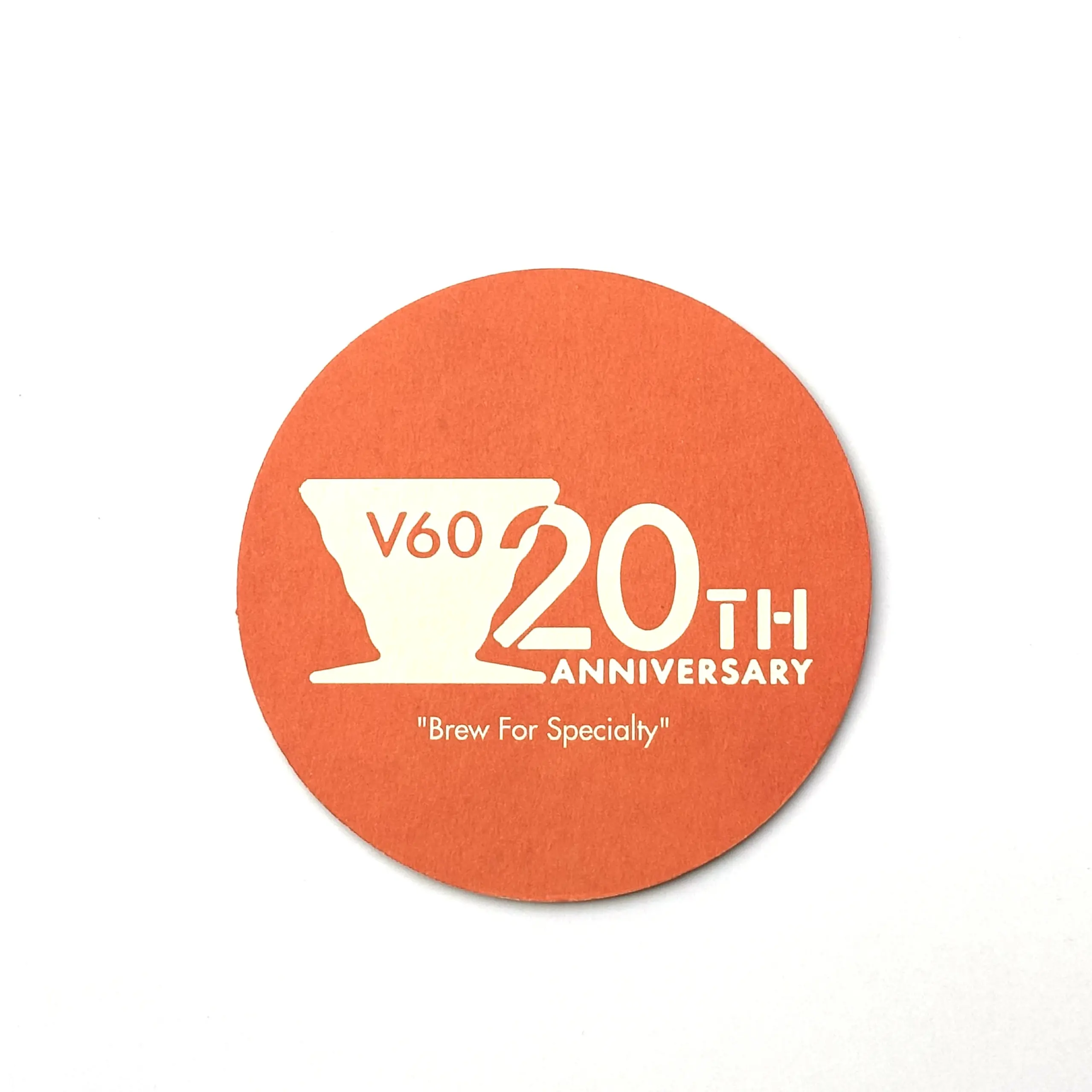 [QUÀ TẶNG KHÔNG BÁN] Đế lót ly Hario bằng giấy cho sự kiện 20 năm V60 (4 phiên bản)