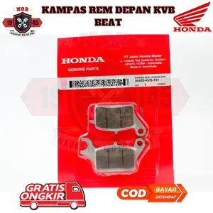 kampas rem honda beat - kampas rem depan beat fi - Dispad Depan Honda Beat - dispad vario cbs - KVB - kampas rem scoopy kampas  remhonda