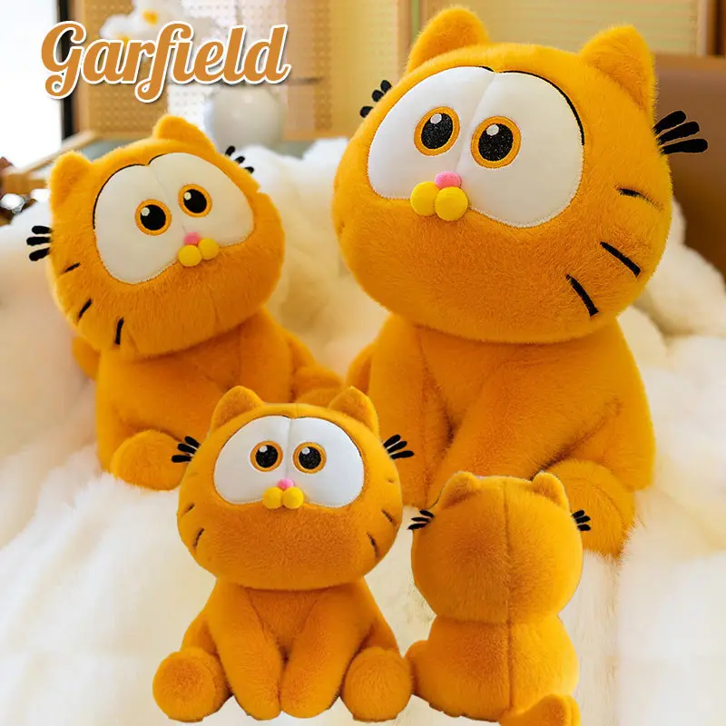 จัดส่งที่รวดเร็ว พร้อมส่งGarfield การ์ฟิลด์ ตุ๊กตาแมว ขนฟูน่ารักนุ่มนิ่ม ของเล่นเด็ก ของขวัญวันเกิด 25/30/45 ซม.