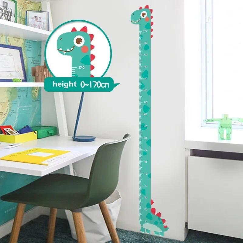 Product Introduction of Cartoon Animals Height Measure Wall Sticker Unicorn Dinosaur Wallpaper For Kids Room Nursery Child Growth Ruler Growth Chart 5