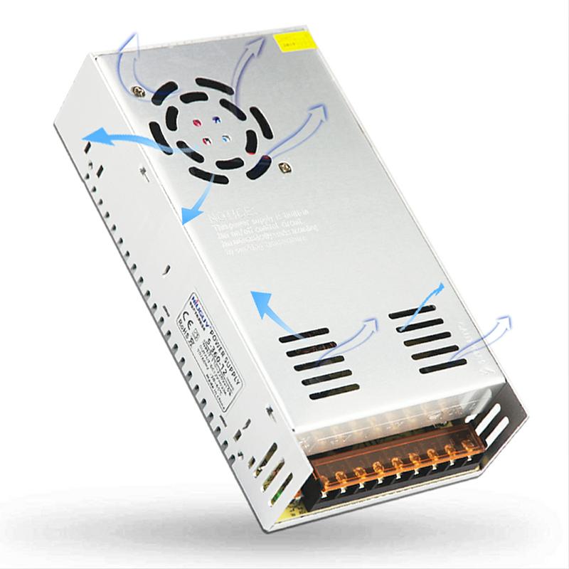 Product Introduction of 360Watts Switching power supply AC to DC12V 30A 40A DC24V 15A 20A LED 500W Transformer Constant Voltage Adapter for LED Strip Drivers, CCTV Power Supplies, Small Appliances, 133