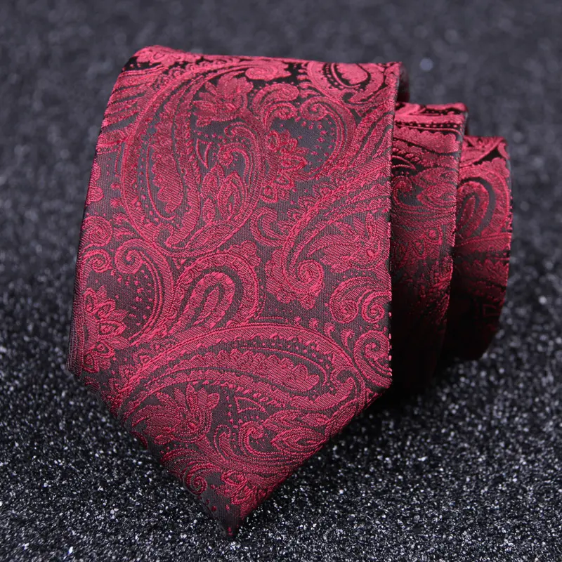 Cà Vạt Polyester, Thiết Kế Hoa Hạt Điều Paisley, Dành Cho Bộ Com Lê Nam, Phong Cách Công Sở Và Trang Trọng, Thích Hợp Cho Đám Cưới, Phiên Bản Hẹp, Rộng 6Cm, Phong Cách Thường Ngày nơ  cài  áo  cử  nhân tie  accessories chuyển  vạt  da 7