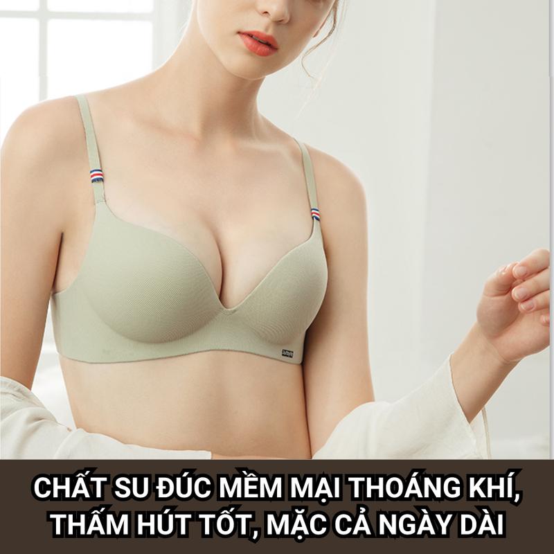 Áo Ngực Nữ Cao Cấp Không Gọng Đúc Su Nâng Ngực Mềm Mại Mã BRA02 4