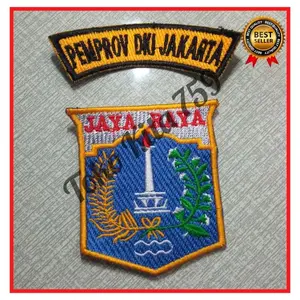 Logo jaya raya DKI Jakarta Bordir jaya raya