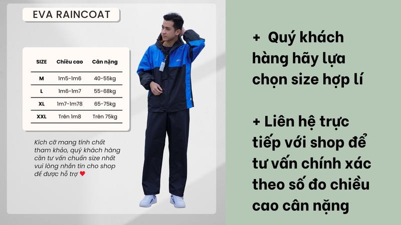 Product Introduction of Áo mưa bộ 2 lớp chống thấm chống gió lạnh hàng tận xưởng áo  mưa 7