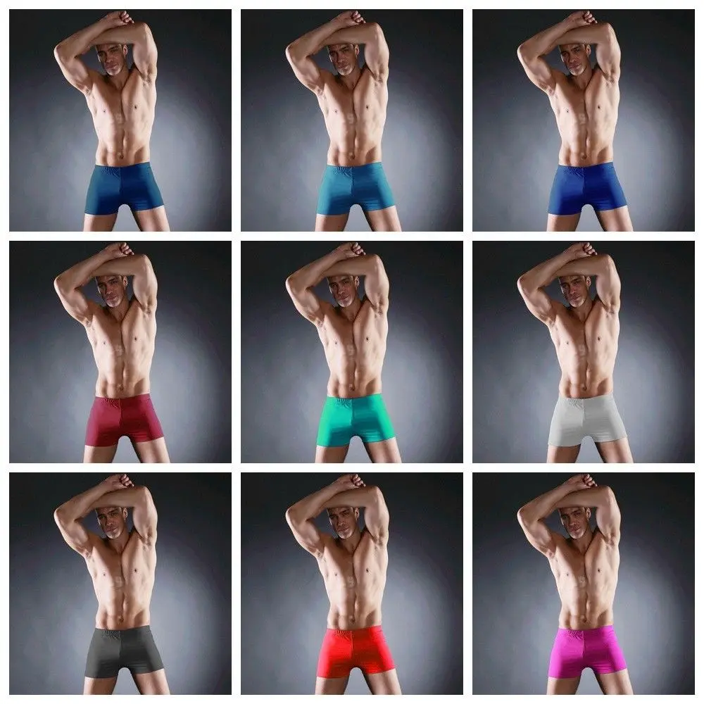 Quần Đùi Bơi Nam, Kiểu Boxer Nhiều Màu, Dây Rút Tích Hợp, Màu Trơn Thích Hợp Cho Thể Thao, Đồ Bơi Đi Biển Mùa Xuân Lạnh, Giá Thấp, Giảm Giá Đặc Biệt Đến Năm 2025