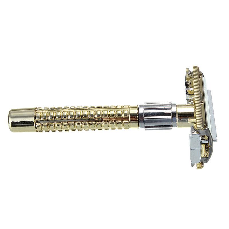 Product Introduction of Manual Shaver For Men Classic Stainless Steel Safety Razor Shaver With Brush And Box P7F3 21